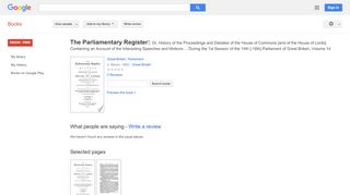 
                            10. The parliamentary register: or, History of the proceedings and ...