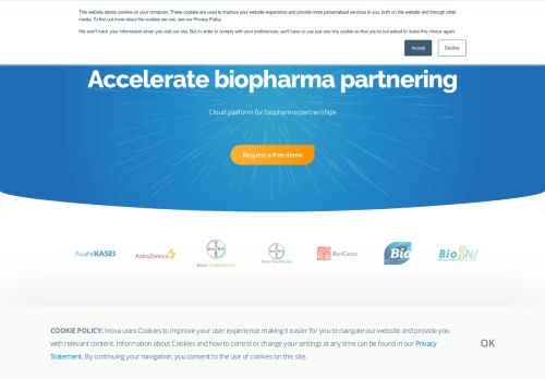 
                            4. The partnering platform for the life sciences · Inova Software