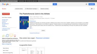 
                            10. The Patellofemoral Joint in the Athlete