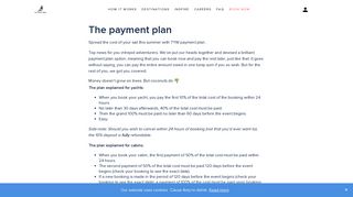 
                            3. The Payment Plan - The Yacht Week