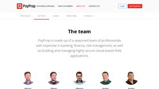 The PayProp team | PayProp