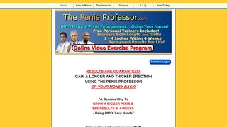 
                            1. The Penis Professor