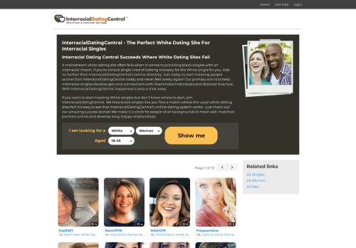 
                            8. The Perfect White Dating Site For Interracial Singles ...