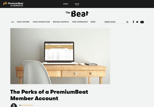 
                            5. The Perks of a PremiumBeat Member Account