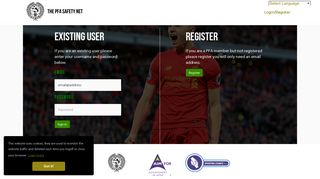 
                            12. The PFA Safety Net : User Login