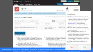 
                            10. The pgbot Open Source Project on Open Hub : Code Locations Page