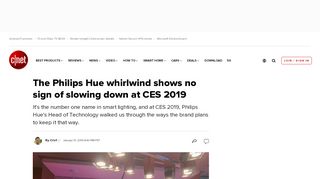 
                            6. The Philips Hue whirlwind shows no sign of slowing down at CES ...