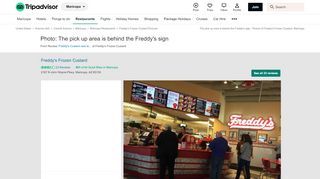 
                            10. The pick up area is behind the Freddy's sign - Picture of Freddy's ...
