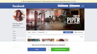 
                            6. The Piper Blush Experiment - Photos | Facebook