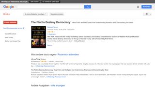 
                            11. The Plot to Destroy Democracy: How Putin and His Spies Are ...