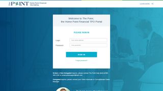 
                            13. The Point, the Home Point Financial TPO Portal