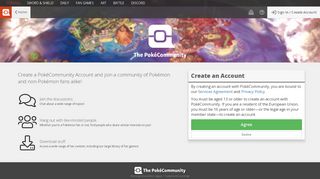 
                            2. The PokéCommunity Forums - Create a PokéCommunity Account