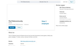 
                            7. The Pokécommunity | LinkedIn