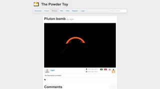 
                            4. The Powder Toy - Pluton bomb by login