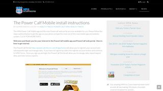 
                            11. The Power Calf Mobile install instructions - MFA Incorporated Product ...