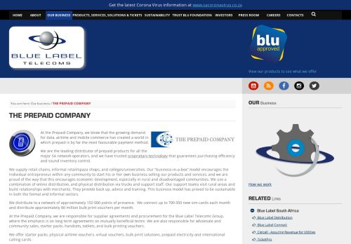 
                            3. The Prepaid Company - Blue Label Telecoms - Virtual distribution of ...