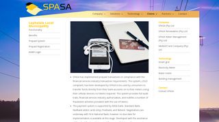 
                            3. The Prepaid System - SPASA