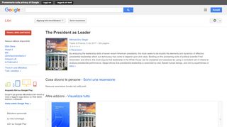 
                            10. The President as Leader - Risultati da Google Libri