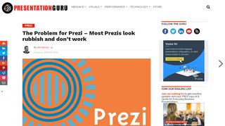 
                            9. The Problem for Prezi - Most look rubbish | Presentation Guru