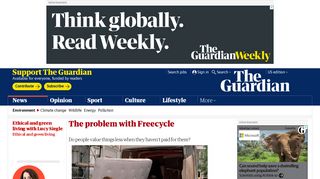 
                            4. The problem with Freecycle | Environment | The Guardian