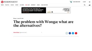 
                            7. The problem with Wonga: what are the alternatives? | The Independent