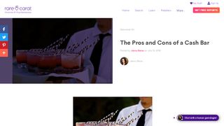 
                            10. The Pros and Cons of a Cash Bar at Your Wedding | Rare Carat