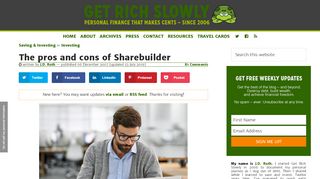 
                            13. The pros and cons of Sharebuilder - Get Rich Slowly