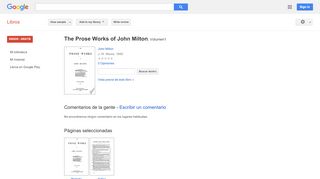 
                            13. The prose works of John Milton