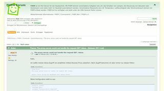 
                            4. The proxy server could not handle the request GET /alexa. - FHEM Forum