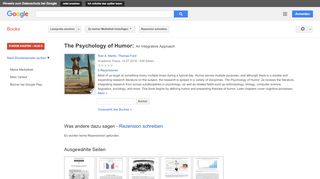 
                            9. The Psychology of Humor: An Integrative Approach
