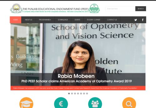 
                            11. The Punjab Educational Endowment Fund (PEEF)
