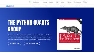 
                            4. The Python Quants Group
