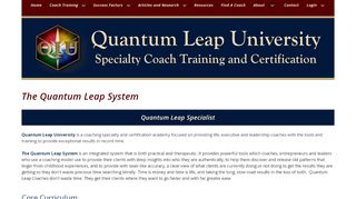 
                            3. The Quantum Leap System - Quantum Leap University