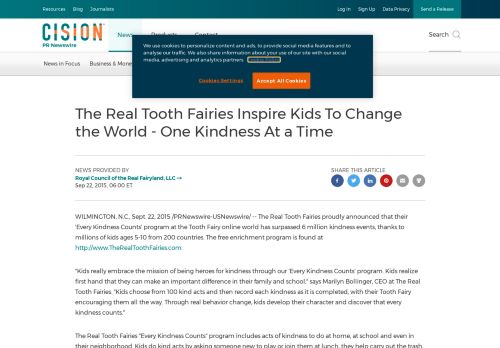 
                            11. The Real Tooth Fairies Inspire Kids To Change the World - One ...