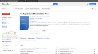 
                            9. The Regulation of International Trade