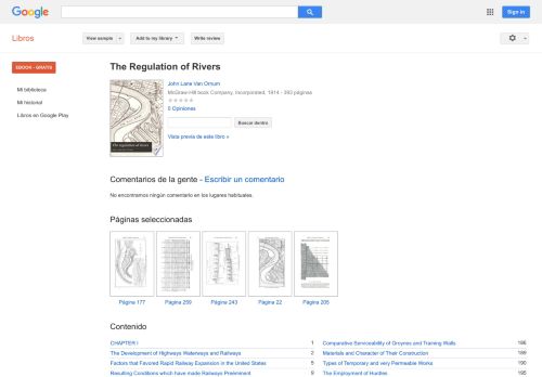 
                            11. The regulation of rivers