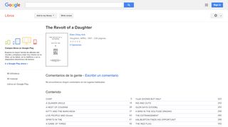 
                            13. The Revolt of a Daughter - Resultado de Google Books