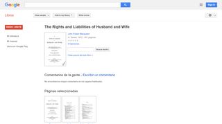 
                            12. The Rights and Liabilities of Husband and Wife