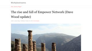 
                            7. The rise and fall of Empower Network (Dave Wood update)