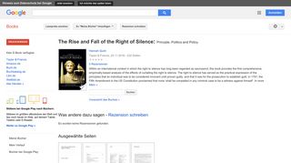 
                            12. The Rise and Fall of the Right of Silence: Principle, Politics and ...