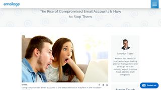 
                            10. The Rise of Compromised Email Accounts & How to Stop ... - Emailage