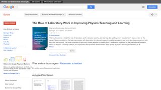
                            11. The Role of Laboratory Work in Improving Physics Teaching and Learning