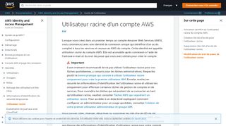 
                            1. The Root User - AWS Documentation