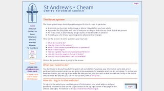 
                            13. The Rotas system - St Andrew's Church, Cheam