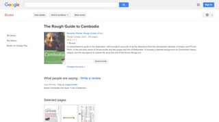 
                            5. The Rough Guide to Cambodia