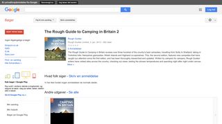 
                            8. The Rough Guide to Camping in Britain 2
