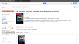 
                            8. The Routledge Handbook of Chinese Second Language Acquisition