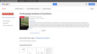 
                            6. The Routledge Handbook of Food Ethics