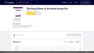 
                            13. The Royal Bank of Scotland Group Plc Reviews | Read Customer ...