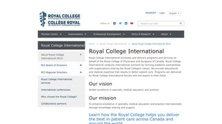 
                            6. The Royal College of Physicians and Surgeons of Canada :: About ...